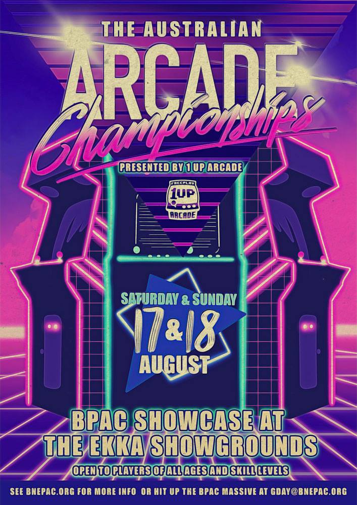 Australian Arcade Championships II (AAC) Brisbane Pinball & Arcade